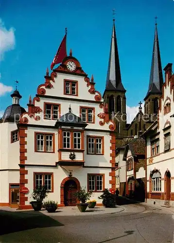 AK / Ansichtskarte Gonsenheim Rathaus Katholische Kirche St Stephan Gonsenheim