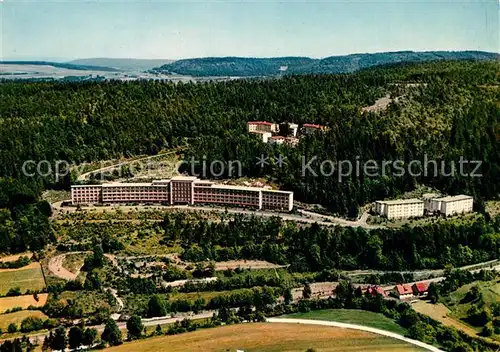 AK / Ansichtskarte Schwabthal Sanatorium Lautergrund Fliegeraufnahme Schwabthal