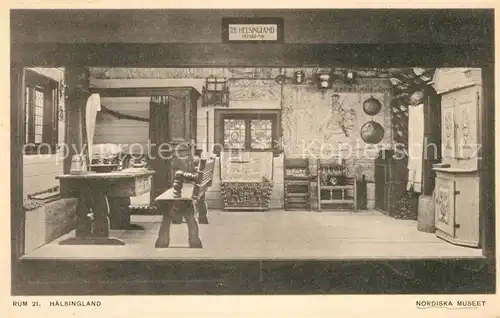 AK / Ansichtskarte Schweden Haelsingland Nordisches Museum Schweden