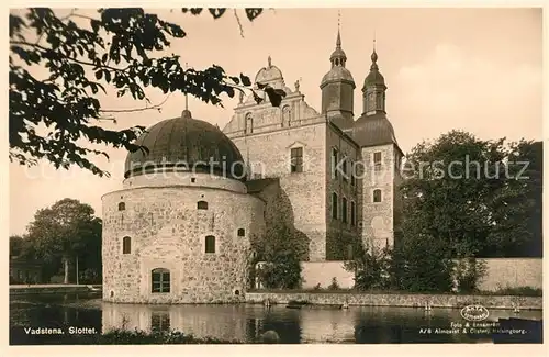 AK / Ansichtskarte Vadstena Schloss Vadstena