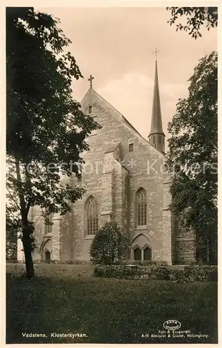 AK / Ansichtskarte Vadstena Klosterkirche Vadstena