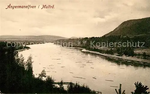 AK / Ansichtskarte Schweden aengermanelfven Multrae Schweden