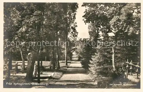 AK / Ansichtskarte Gustavsberg Kyrkogaerden Gustavsberg