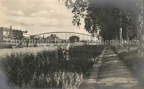 AK / Ansichtskarte Lidkoeping Alvparti Panorama Lidkoeping