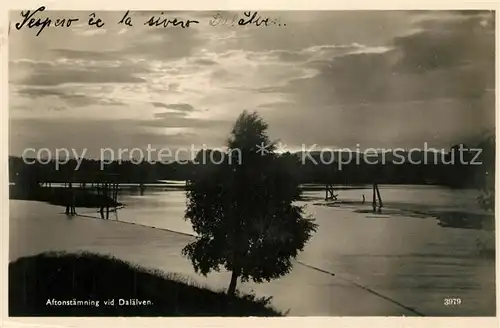 AK / Ansichtskarte Dalarna Aftonstaemning  Dalarna