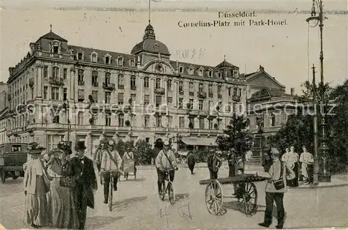 AK / Ansichtskarte Duesseldorf Cornelius Platz Park Hotel Duesseldorf