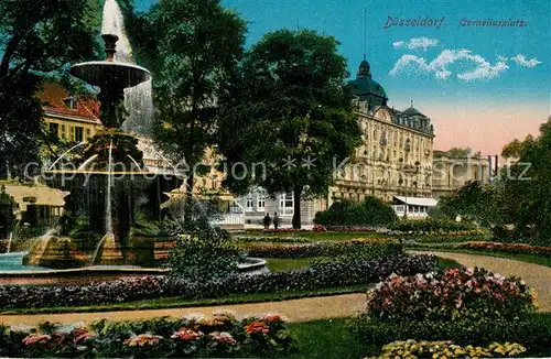 AK / Ansichtskarte Duesseldorf Corneliusplatz Duesseldorf