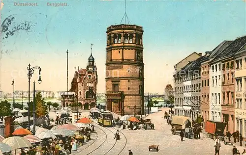 AK / Ansichtskarte Duesseldorf Burgplatz Duesseldorf