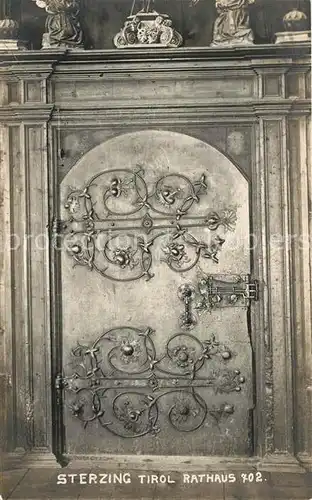 AK / Ansichtskarte Sterzing_Suedtirol Portal im Rathaus Sterzing Suedtirol