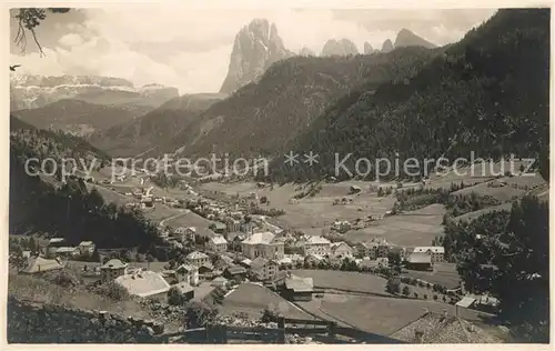 AK / Ansichtskarte Dolomiti verso Sella e Sassolungo Dolomiti
