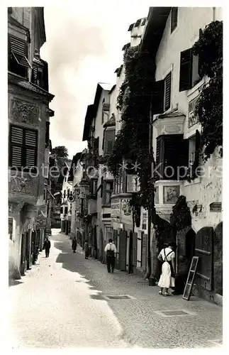 AK / Ansichtskarte Klausen_Suedtirol Strassenmotiv Klausen_Suedtirol