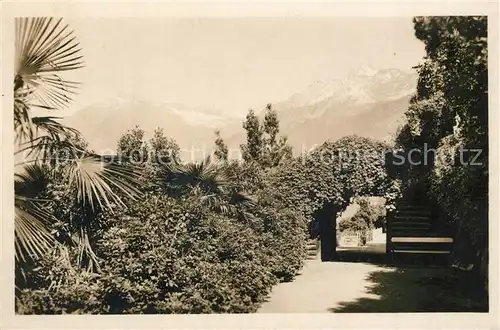 AK / Ansichtskarte Merano_Suedtirol Passeggiata Tappeiner Merano Suedtirol