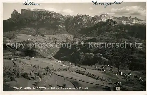 AK / Ansichtskarte Renon_Ritten Auna di Sotto Dolomiti  Renon Ritten