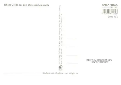 AK / Ansichtskarte Zinnowitz_Ostseebad  Zinnowitz_Ostseebad