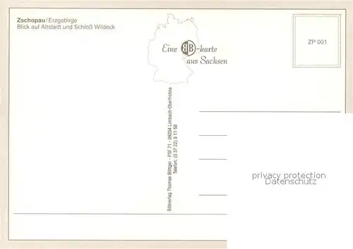 AK / Ansichtskarte Zschopau Schloss Wildeck  Zschopau
