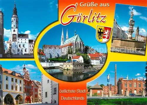 AK / Ansichtskarte Goerlitz_Sachsen Pfarrkirche St. Peter und Paul Schoenhof  Goerlitz Sachsen