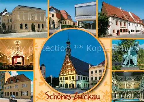 AK / Ansichtskarte Zwickau_Sachsen Ortsansichten Zwickau Sachsen