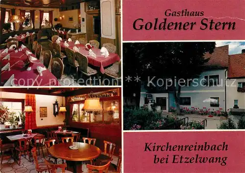 AK / Ansichtskarte Kirchenreinbach Gasthaus Goldener Stern  Kirchenreinbach