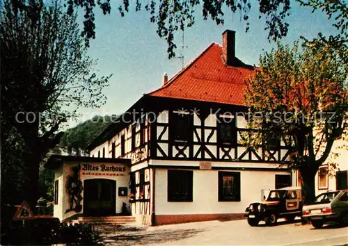 AK / Ansichtskarte Streitberg_Oberfranken Hotel Restaurant Altes Kurhaus Ritterstuben  Streitberg Oberfranken