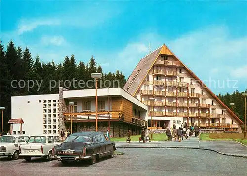 AK / Ansichtskarte Nove_Mesto_na_Morave Hotel Ski  Nove_Mesto_na_Morave