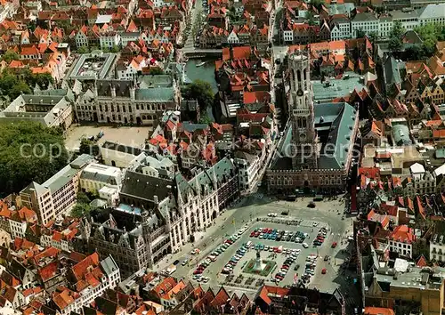 AK / Ansichtskarte Brugge Fliegeraufnahme Brugge