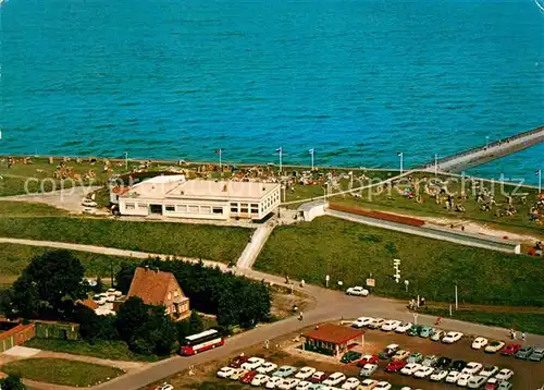 AK / Ansichtskarte Burhave Fliegeraufnahme Burhave