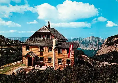 AK / Ansichtskarte Hallstatt_Salzkammergut Wiesberghaus  Hallstatt_Salzkammergut