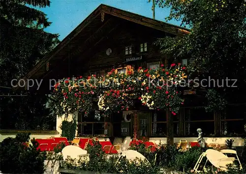 AK / Ansichtskarte Schliersee Cafe Pension Milchhaeusl Schliersee