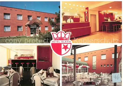 AK / Ansichtskarte Vrsovice Hotel Slavia  Vrsovice