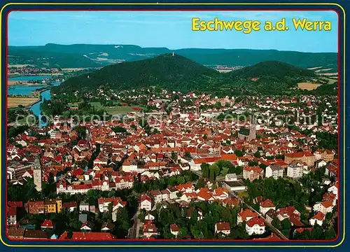 AK / Ansichtskarte Eschwege Fliegeraufnahme Eschwege