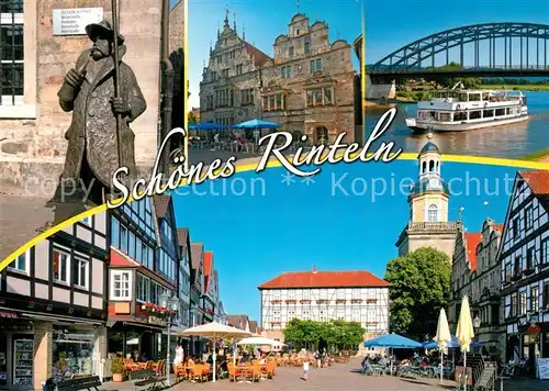 AK / Ansichtskarte Rinteln Ortsansichten Rinteln