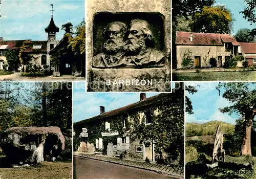 AK / Ansichtskarte Barbizon Chapelle Rousseau Musee  Barbizon