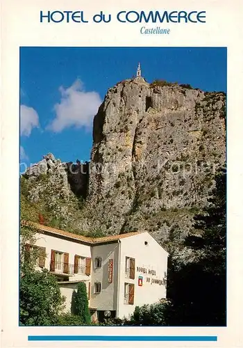 AK / Ansichtskarte Roquefort les Pins Hotel du Commerce Castellane Roquefort les Pins