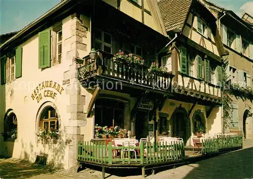 AK / Ansichtskarte Riquewihr_Haut_Rhin Hotel du Cere Schmidt Riquewihr_Haut_Rhin