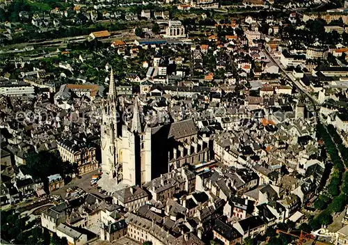 AK / Ansichtskarte Mende Fliegeraufnahme Cathedrale Mende