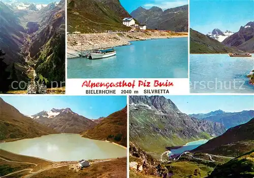 AK / Ansichtskarte Bielerhoehe Alpengasthof Piz Buin Silvretta Bielerhoehe