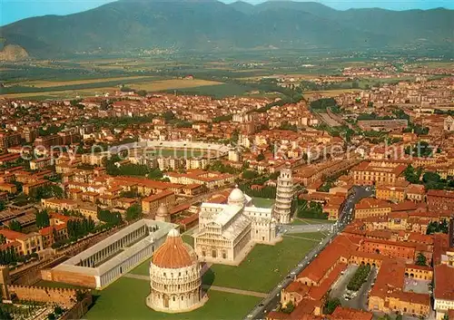 AK / Ansichtskarte Pisa Fliegeraufnahme Duomo Monte Pisano Pisa