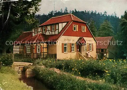 AK / Ansichtskarte Bad_Klosterlausnitz Waldhaus Meuschkensmuehle Bad_Klosterlausnitz
