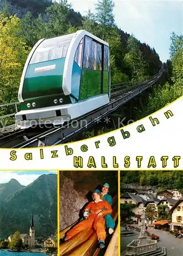 AK / Ansichtskarte Hallstatt_Salzkammergut Salzbergbahn  Hallstatt_Salzkammergut