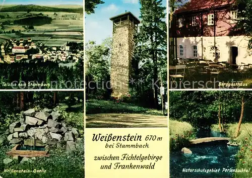 AK / Ansichtskarte Weissenstein_Stammbach Berggasthaus Perlenbachtal Quelle Weissenstein_Stammbach
