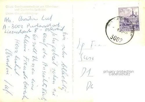 AK / Ansichtskarte Obertraun Bundessportschule Luftseilbahn  Obertraun