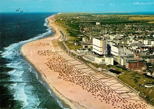 AK / Ansichtskarte Westerland_Sylt Fliegeraufnahme Westerland_Sylt