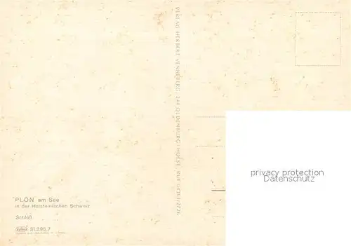 AK / Ansichtskarte Ploen_See Fliegeraufnahme Schloss Ploen_See