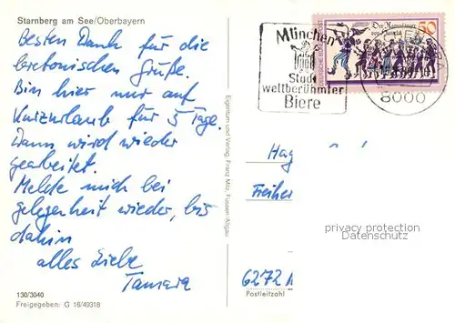 AK / Ansichtskarte Starnberg Fliegeraufnahme Starnberg