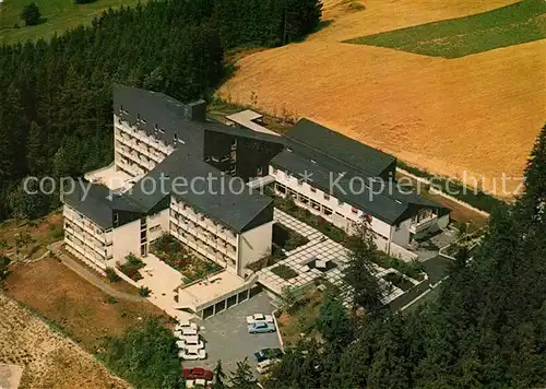 AK / Ansichtskarte Selbitz_Oberfranken Fliegeraufnahme Haus der Seelsorge  Selbitz Oberfranken