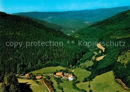 AK / Ansichtskarte Waldkatzenbach Fliegeraufnahme Muehle  Waldkatzenbach