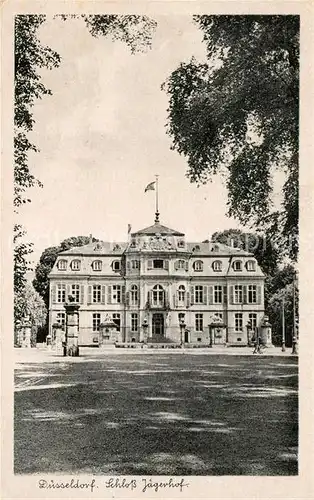 AK / Ansichtskarte Duesseldorf Schloss Jaegerhof Duesseldorf