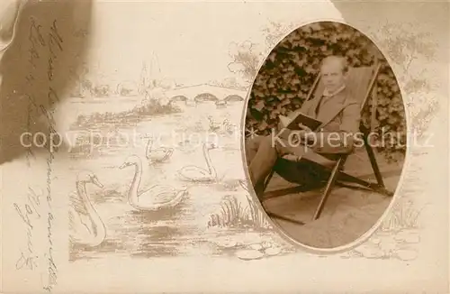 AK / Ansichtskarte Duesseldorf Schwaene Foto Duesseldorf