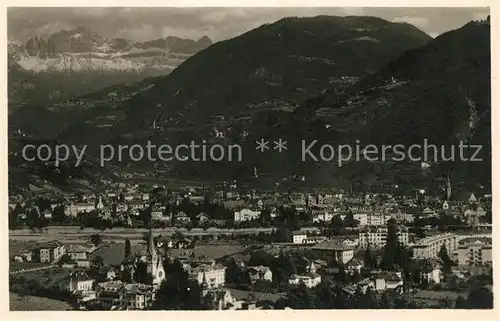 AK / Ansichtskarte Bolzano Gries Panorama mit Dolomiten Bolzano Gries