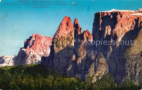 AK / Ansichtskarte Bolzano Sella Sassolungo Cima di Santner Euringer Bolzano